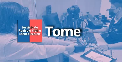 horario registro civil tome