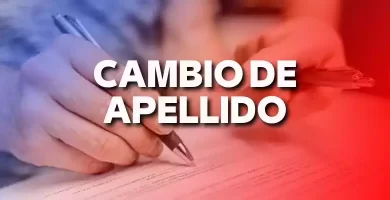 cambio de apellido registro civil chile